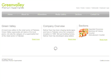 Tablet Screenshot of greenvalley.pk